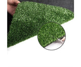 Artificial Grass 20SQM Polyethylene Lawn Flooring 2X10M Olive Green - JVEES