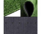 Artificial Grass 20SQM Polyethylene Lawn Flooring 2X10M Olive Green - JVEES