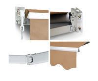 4M x 3M Outdoor Folding Arm Awning - Beige - JVEES