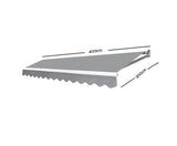 4M x 3M Outdoor Folding Arm Awning - Pegru - JVEES