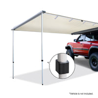 2.5X3M Car Awning  - Beige - JVEES