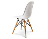 Set of 4 Replica Eames Eiffel Dining Chairs White - JVEES