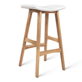 Set of 2 High Seat Barstools White - JVEES