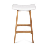 Set of 2 High Seat Barstools White - JVEES