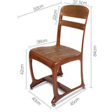 Set of 2 Replica Eton Dining Chairs - Copper - JVEES