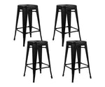 Metal Stacking Bar Stools x 4 - JVEES