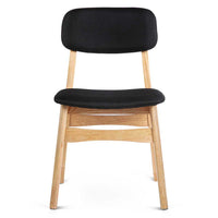 Set of 2 Replica Ari Dining Chairs - Black - JVEES