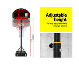 2.1M Adjustable Portable Basketball Stand Hoop System - JVEES