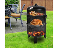 3-in-1 Charcoal BBQ Smoker - JVEES