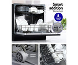 Benchtop Dishwasher Freestanding Dishwasher 8 Place - JVEES