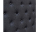 King Size Gas Lift Bed Frame - Charcoal - Winged Headboard - JVEES