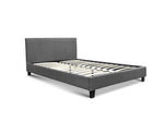 Fabric Bed Frame Grey - Double - JVEES