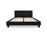 Queen Size Fabric Bed Frame - Charcoal - JVEES