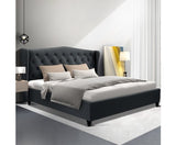 King Size Wingback Bed Frame Base - JVEES