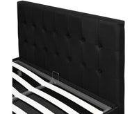 Gas Lift King Bed Frame - Charcoal - JVEES