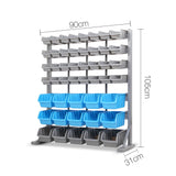 47 Storage Bin Wall Garage Rack - JVEES