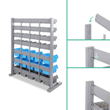 47 Storage Bin Wall Garage Rack - JVEES