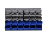 30 Bin Wall Mounted Storage Rack - JVEES