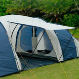 12 Person Family Camping Tent Navy Grey - JVEES