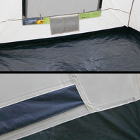 6 Person Family Camping Tent Navy Grey - JVEES