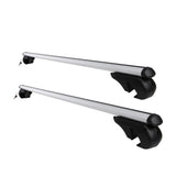 Universal Roof Racks Cross Bars 120cm Lockable - JVEES