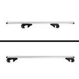 Universal Roof Racks Cross Bars 120cm Lockable - JVEES