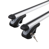 Universal Roof Racks Cross Bars 112cm Lockable - JVEES