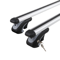 Universal Roof Racks Cross Bars 120cm Lockable - JVEES