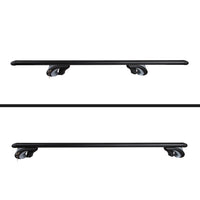 Universal Roof Racks Cross Bars 120cm Lockable - JVEES