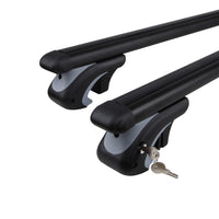 Universal Roof Racks Cross Bars 120cm Lockable - JVEES