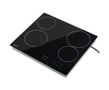 6000W Four Burner Ceramic Cooktop Black - JVEES