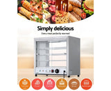 Commercial Food Warmer Pie Hot Cabinet Stainless Steel - JVEES