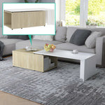 Coffee Table With Storage Extending Tabletop - JVEES