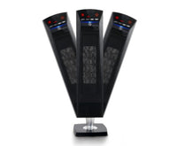 2000W Portable Electric Ceramic Tower Heater - Black - JVEES