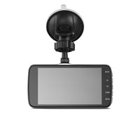 4 Inch Dual Camera Dash Camera - Black - JVEES