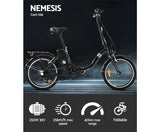 VECOCRAFT 20" Folding Electric Bike eBike - JVEES