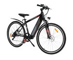 27" Electric Bike eBike City Mountain Bicycle LG Lithium Battery Black - JVEES