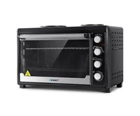 Electric Convection Oven Benchtop Rotisserie Grill 60L Hotplate - JVEES