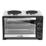 34L Benchtop Convection Oven with Twin Hot Plate - JVEES