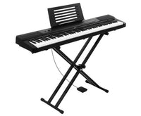 88 Keys Electronic Piano Keyboard Electric Holder Music Stand Touch Sensitive with Sustain pedal