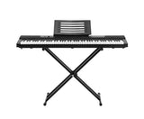 88 Keys Electronic Piano Keyboard Electric Holder Music Stand Touch Sensitive with Sustain pedal