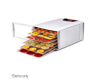 Stainless Steel 6 Tray Food Dehydrator - JVEES