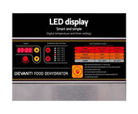 Food Dehydrator 304 Stainless Steel 10 Trays 1000W - JVEES