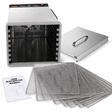 Stainless Steel Food Dehydrator – 8 Trays - JVEES