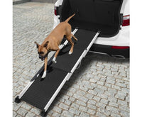 Deluxe Aluminium Foldable Pet Ramp - Black - 160cm - JVEES