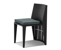 3-piece PE Wicker Outdoor/Balcony Table and Chair Set - JVEES