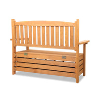 Wooden Outdoor Storage Bench - JVEES