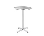 Adjustable Stainless Steel Round Bar Table - JVEES