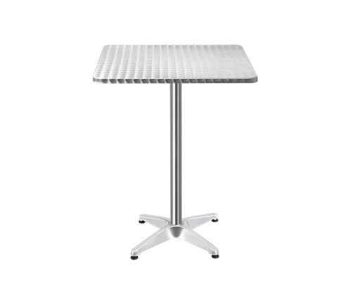 Stainless Steel Bar Square Table - JVEES