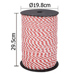 500m Roll Electric Fence Energiser Poly Rope - JVEES